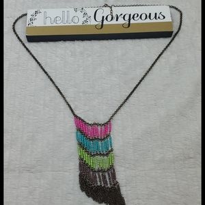 5 for $15 Long Beaded Necklace